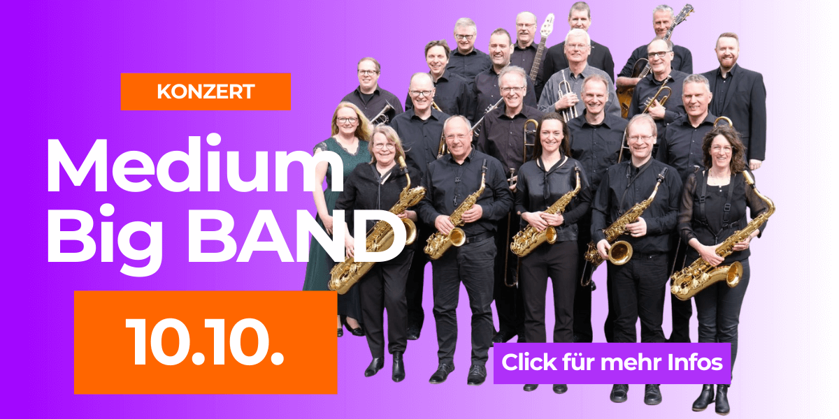 Konzert Medium Big Band Ricordo Oktober 2025